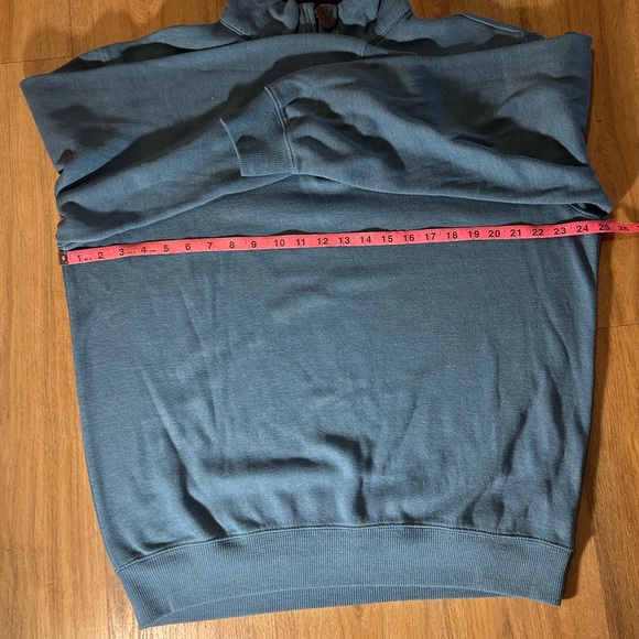 U.S. Polo Assn. Men's Light Blue 1/4 Zip-Up Sweater Size 2XL - Picture 5 of 8